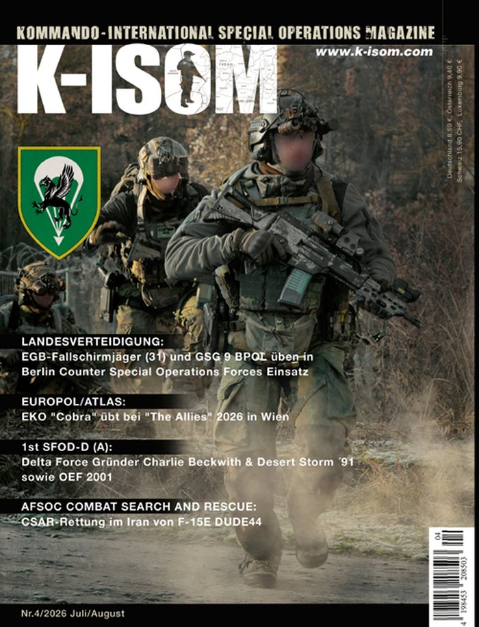 Titelseite K-ISOM Nr. 4/2026, Juli/August